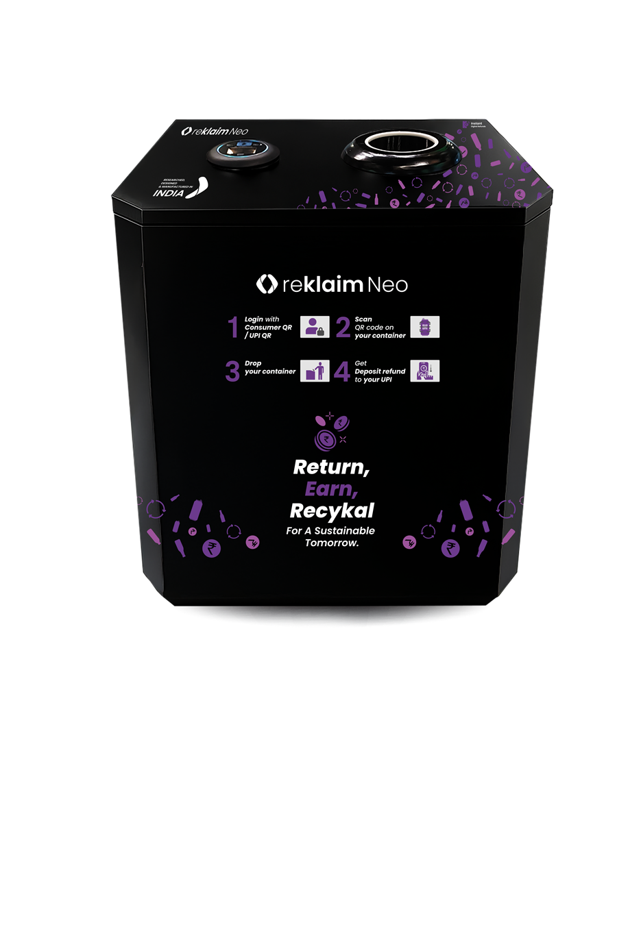 Reklaim Neo reverse vending machine